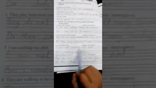 Class 4 English Creative writing of simple present and present Continuous tesne Page # 42,43,44 смотреть онлайн