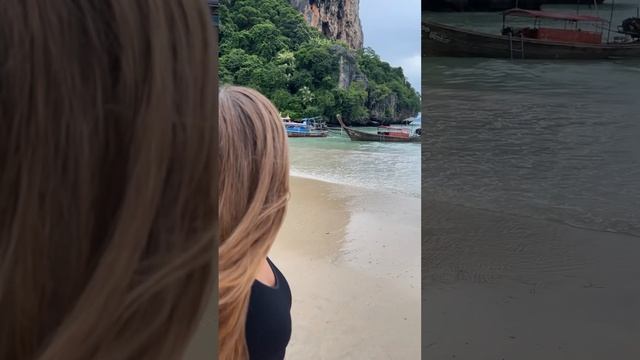 The most beautiful island in Thailand? Railay Bay in Krabi.  Остров Рейли. #thailand #phuket #краби