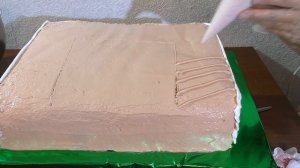 Кремовый торт КНИГА МК Как сделать торт в виде книги Cream cake BOOK MK