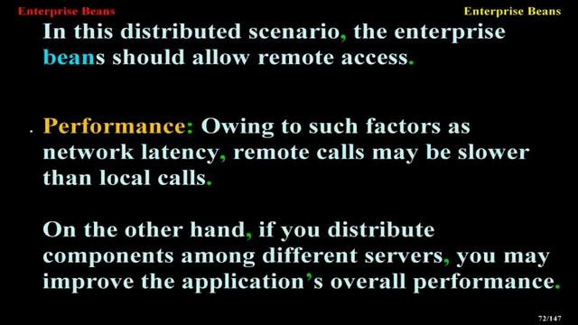 Enterprise Beans смотреть онлайн