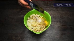 Сочные Котлеты с Грибами, на сковородке. Готовлю их часто и не приедаются