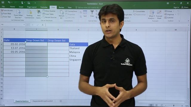 MS Excel - Data Validation смотреть онлайн