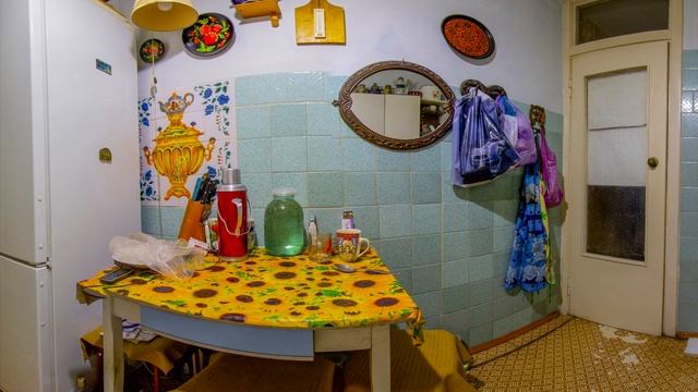 Кухня панорама квартирного помещения, снято на Sony Alpha A6000, 2,5k, исходник смотреть онлайн