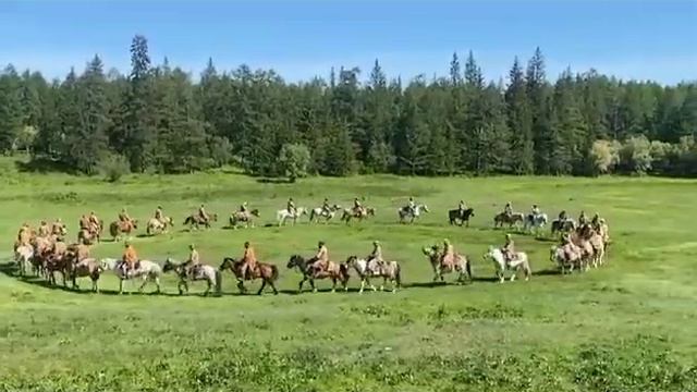 Осуохай на лошадях (Верхневилюйск) смотреть онлайн