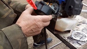 бензиновый триммер и болезнь заводилок