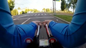 Aerobar power, 1km 51km/h )