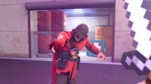 Team Fortress 2 X Minecraft 2 (SFM Animation)