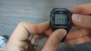 Настройка часов Q&Q M158J002
