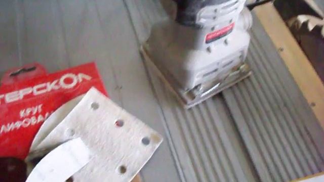 Что делать, если нет прямоугольных листов наждачной бумаги на липучке смотреть онлайн