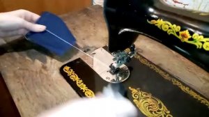 Настройка зиг зага на прямострочной швейной машине :)