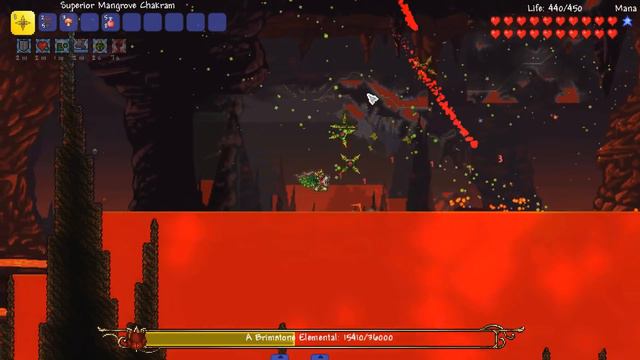 How to Beat the Brimstone Elemental In Terraria! -Expert Mode Calamity Mod Boss Guides! смотреть онлайн