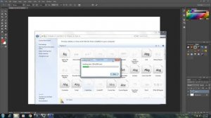 Adobe Photoshop | Font Installation in Photoshop | Font upgrading | Latest font style in Photoshop