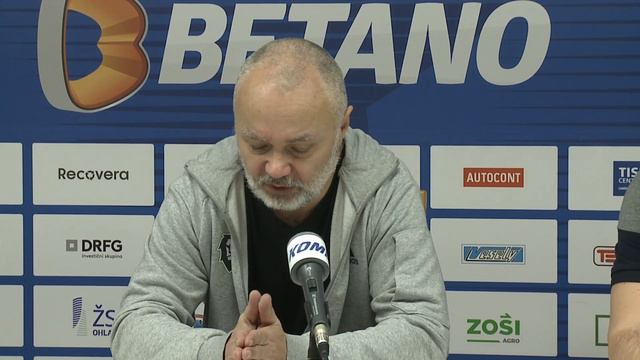 Trenéři Patrik Martinec a Jiří Kalous po utkání Kometa - Boleslav 1:4 (19. 2. 2023)