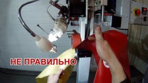 Приёмы сварки ткани ПВХ на станке