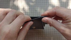 Как сделать классическое мужское портмоне из кожи? Выкройка PDF Pattern. Making a leather wallet.