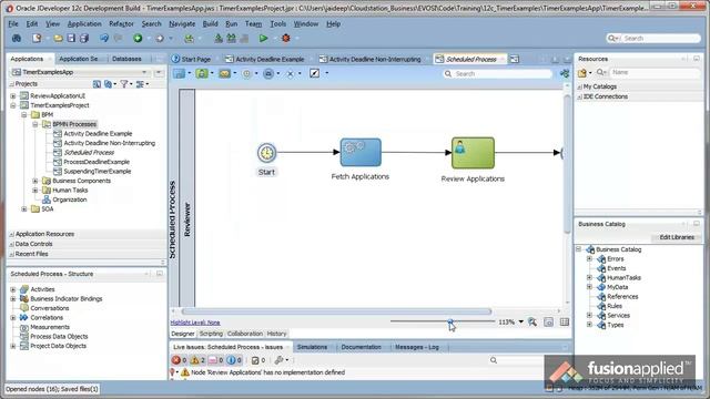 Oracle BPM Basics: About Timers смотреть онлайн