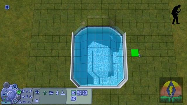 Sims 2 Tutorial - Above Ground Pools - Part 1 смотреть онлайн