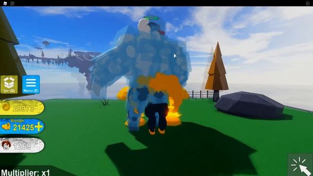 НУБ СТАЛ ЗОЛОТЫМ КАЧКОМ! Симулятор качка Mega Noob Simulator Roblox смотреть онлайн