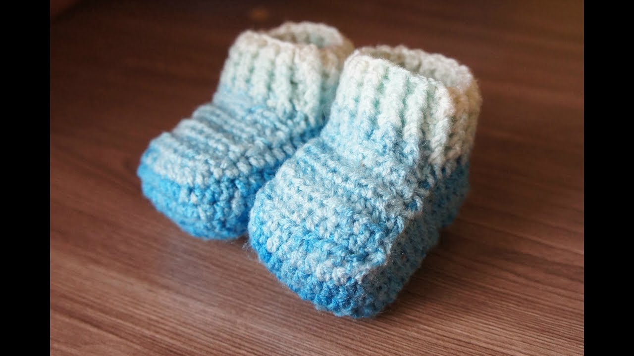 Простые пинетки крючком смотреть онлайн