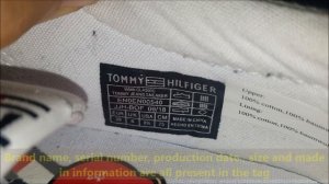 Real vs fake Tommy Hilfiger sneakers. How to spot counterfeit Tommy footwear