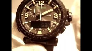 Casio ProTrek PRG-600-1ER настройка и калибровка часов