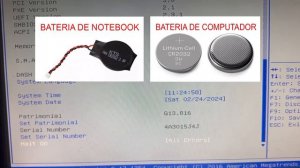 CMOS Checksum Bad RESOLVIDO