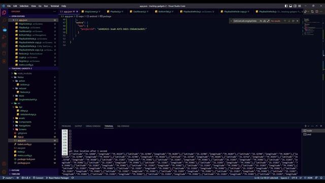 React Native Expo Smooth Map Marker Smooth Moving Example