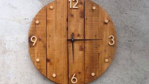 20 идей Настенных часов из дерева своими руками | 20 ideas Wall clock made of wood DIY