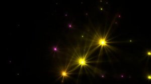 Футаж Вспышки разноцветные