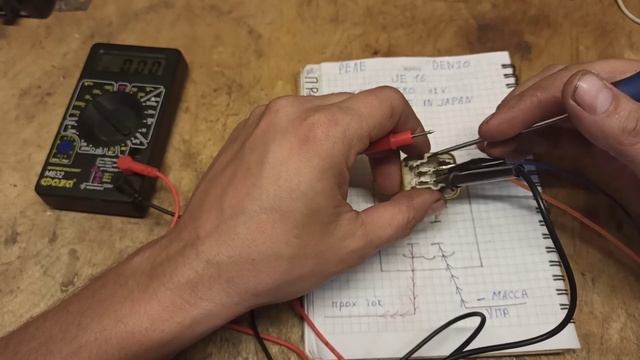 Как подсоединить и проверить реле Денсо JE16, 056700-8780. How to connect and check the relay Denso смотреть онлайн