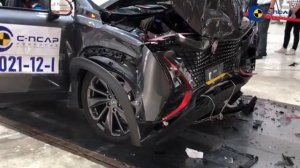 Краш-Тест Changan UNI-T на лобовой удар (Crash & Safety Tests: Changan UNI-T frontal impact test)