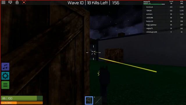 ИГРАЮ В РОБЛОКС ЗОМБИ ПРОТИВ ЛЮДЕЙ !!!!!!! смотреть онлайн