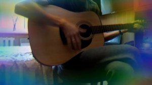 Цыганочка с выходом,  кавер на гитаре (моё первое видео) Разбор,  аккорды, ноты,  обучение.