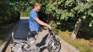 JETSON PRO MAX 20D - колхозник с колесами 20 дюймов и АКБ 20Ah немного обновился.