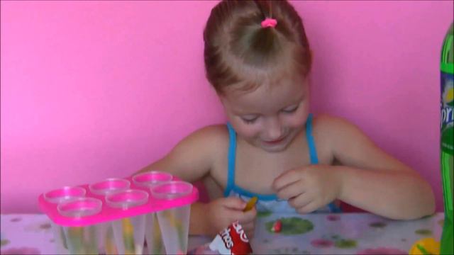 🍭 Делаем Мороженое фруктовый лед СПРАЙТ С желейными ЗУБАМИ и ЧЕРВЯКАМИ