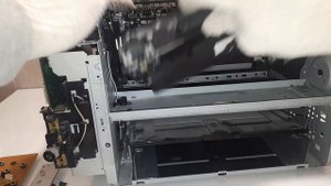 Комбинированное устройство - разбор на драгметалл. Как разобрать  МФУ  на радиодетали.