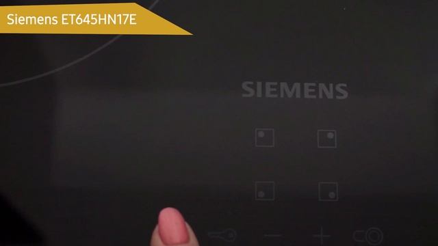 Электрическая варочная панель Siemens ET645HN17E