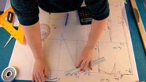 Урок 3. Чертеж Основы платья. Самое полное и подробное построение выкройки. Сто Шагов Портного.mp4