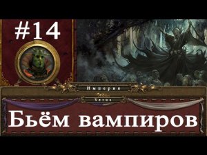 Империя #14 - Бьём вампиров | Total War: Warhammer