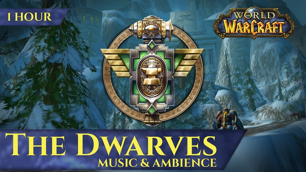 The Dwarves of Vanilla - Music & Ambience (1 hour, 4K, World of Warcraft Classic)