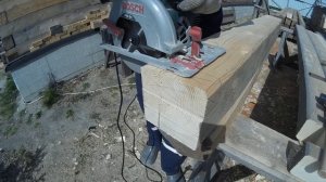 Как сделать центральный шип в брусе | Хочу дом из бруса