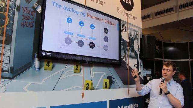 Log Management Solutions @ InfoSec 2015 by BalaBit