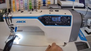 Jack H6 Heavy Duty Top and Bottom Feeding Computerised Lockstitch Industrial Sewing Machine.