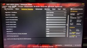Bios Settings 7950x3D and 7800x3D [Asus Rog Crosshair x670e hero]
