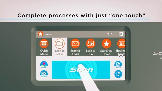 Fujitsu ScanSnap iX1600 Wireless or USB, Cloud Document,Photo & Receipt Scanner@Productsjunction