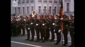East German Guards at the Neue Wache and Soviet March "Comrades, Let's March Bravely"
