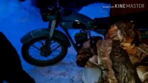 Заводим минск м 104 в лютый мороз.?В гостях у Артема.?
