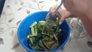 Огурцы в горчичной заливке на зиму. Просто и очень вкусно!