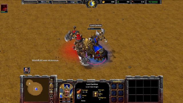 Rexxar Vs Lord Garithos - Warcraft III Reforged