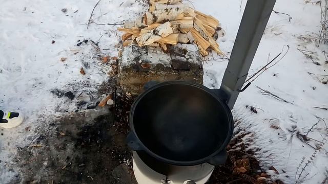 Как обжечь казан. смотреть онлайн